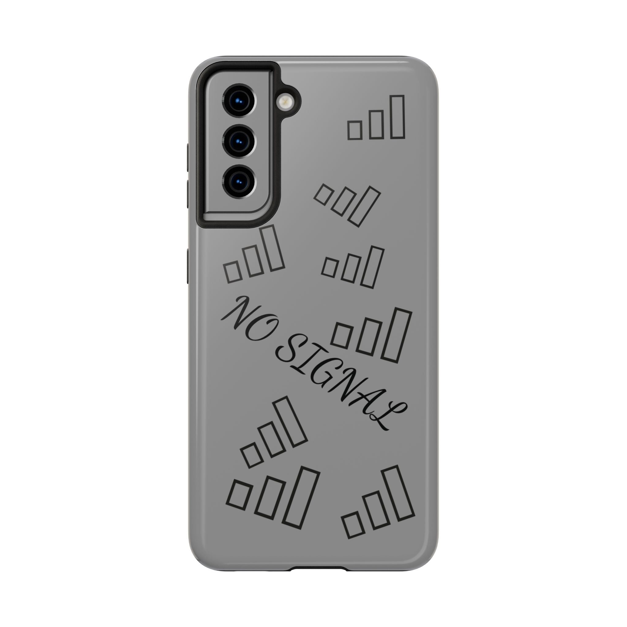 No Signal Tough Phone Case — Durable Protective Phone Case with 'No Signal' Design