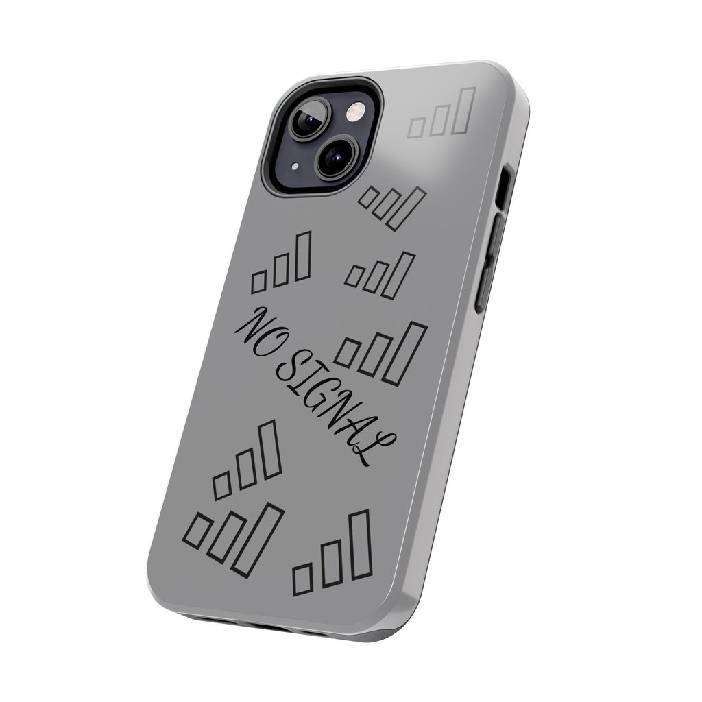 No Signal Tough Phone Case — Durable Protective Phone Case with 'No Signal' Design