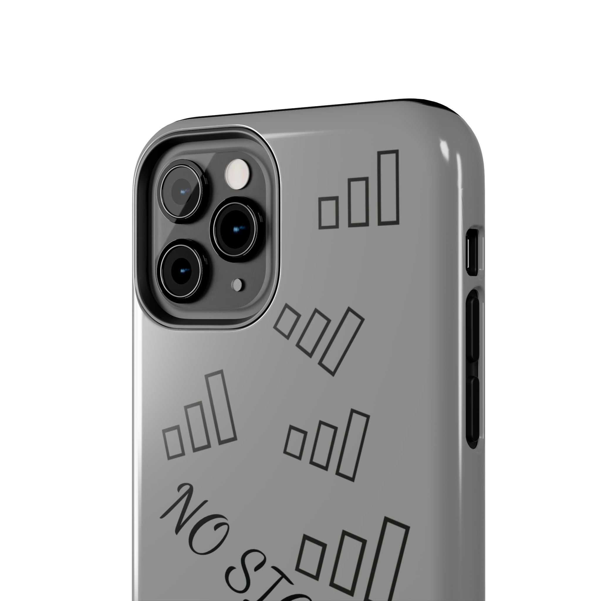 No Signal Tough Phone Case — Durable Protective Phone Case with 'No Signal' Design