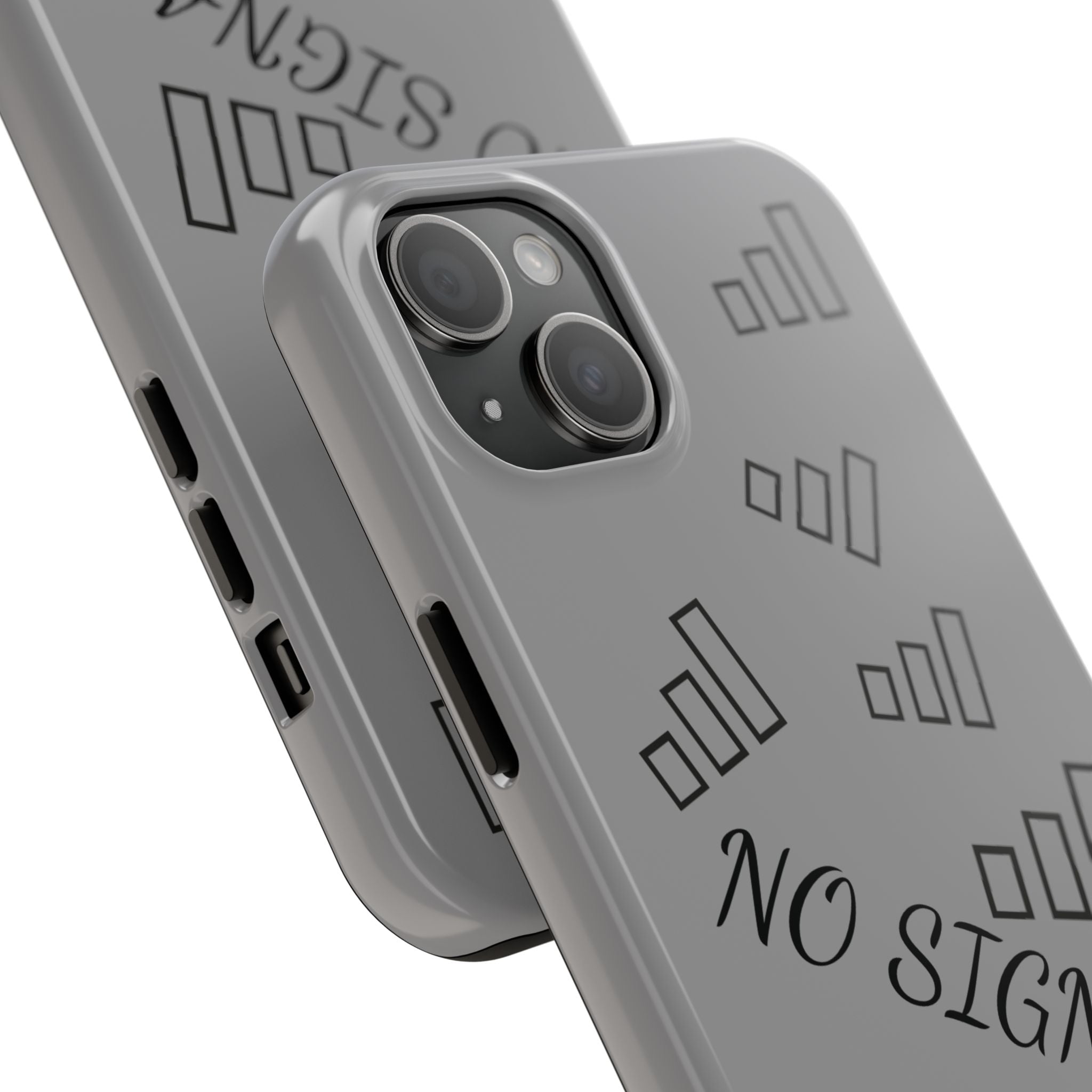No Signal Tough Phone Case — Durable Protective Phone Case with 'No Signal' Design