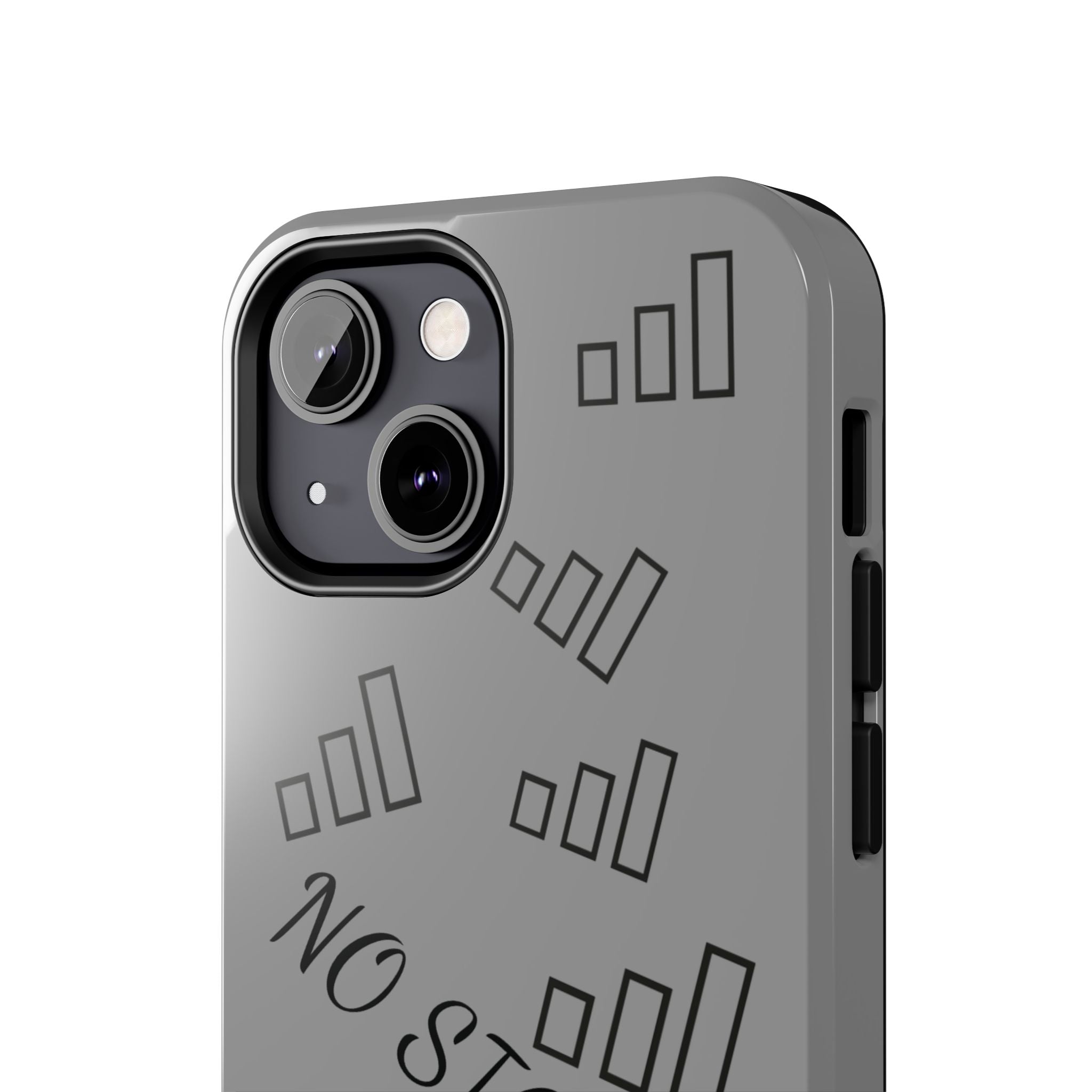 No Signal Tough Phone Case — Durable Protective Phone Case with 'No Signal' Design