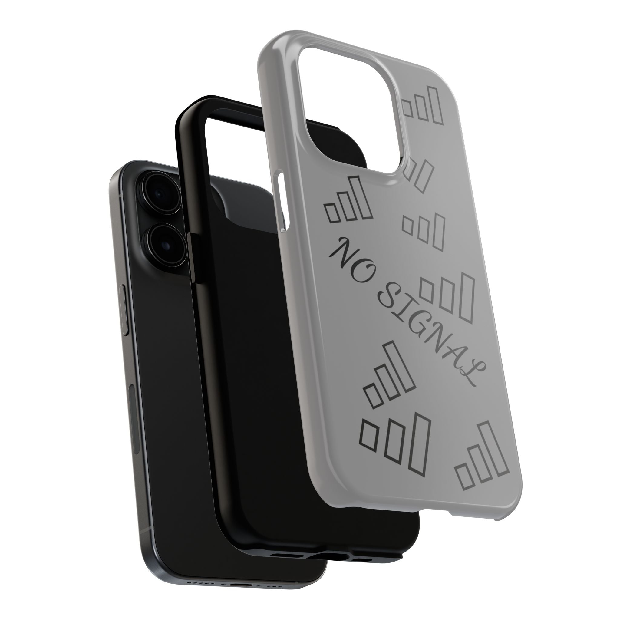 No Signal Tough Phone Case — Durable Protective Phone Case with 'No Signal' Design