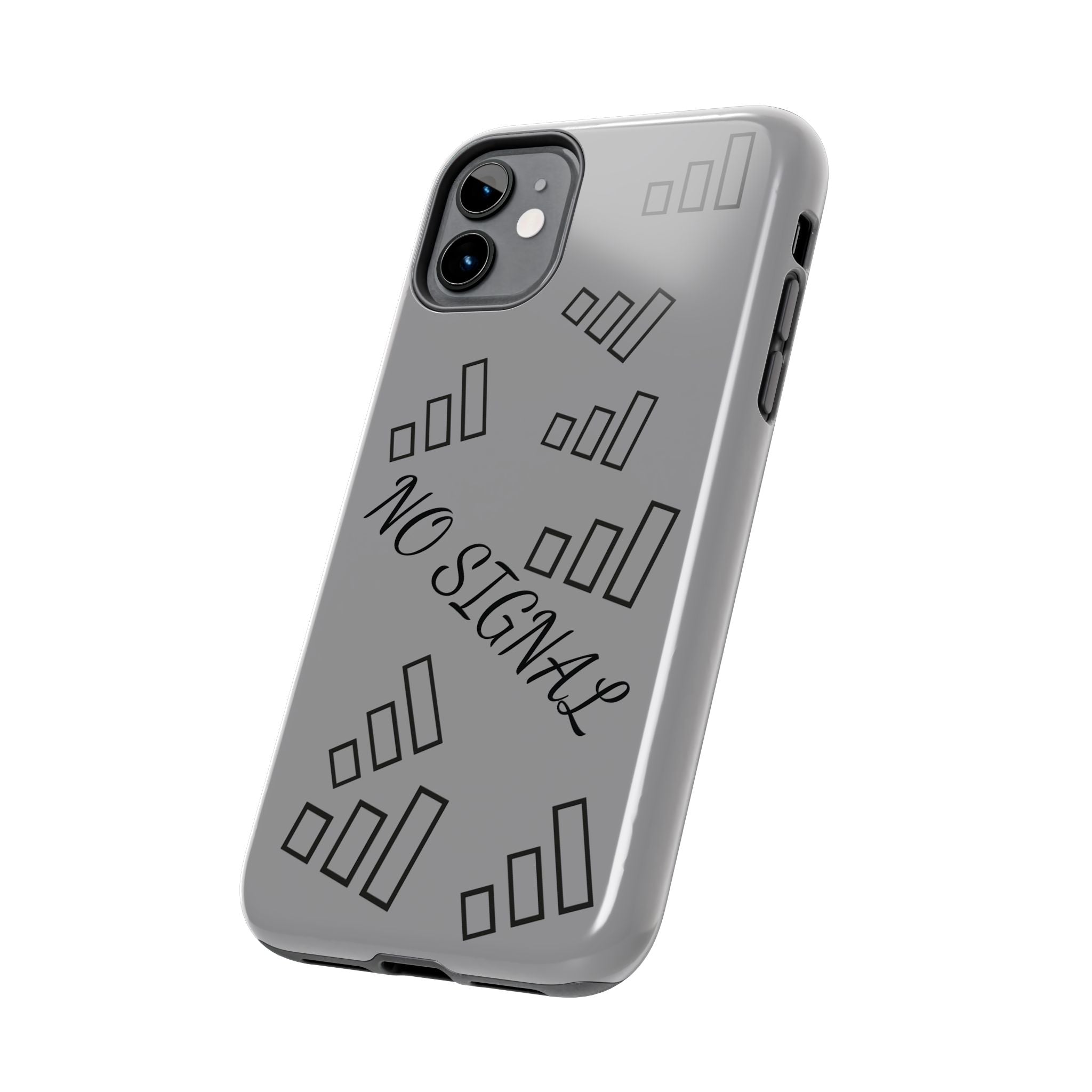 No Signal Tough Phone Case — Durable Protective Phone Case with 'No Signal' Design