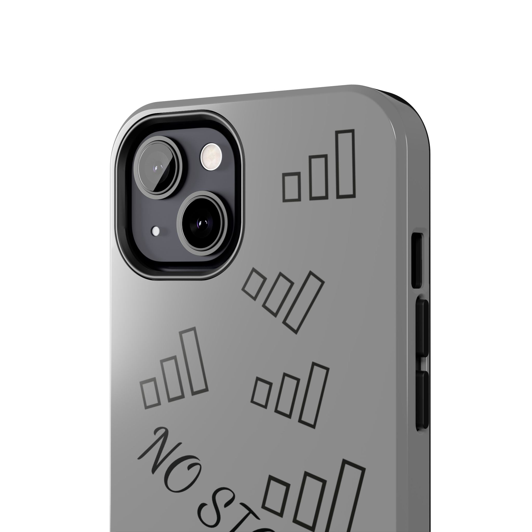 No Signal Tough Phone Case — Durable Protective Phone Case with 'No Signal' Design