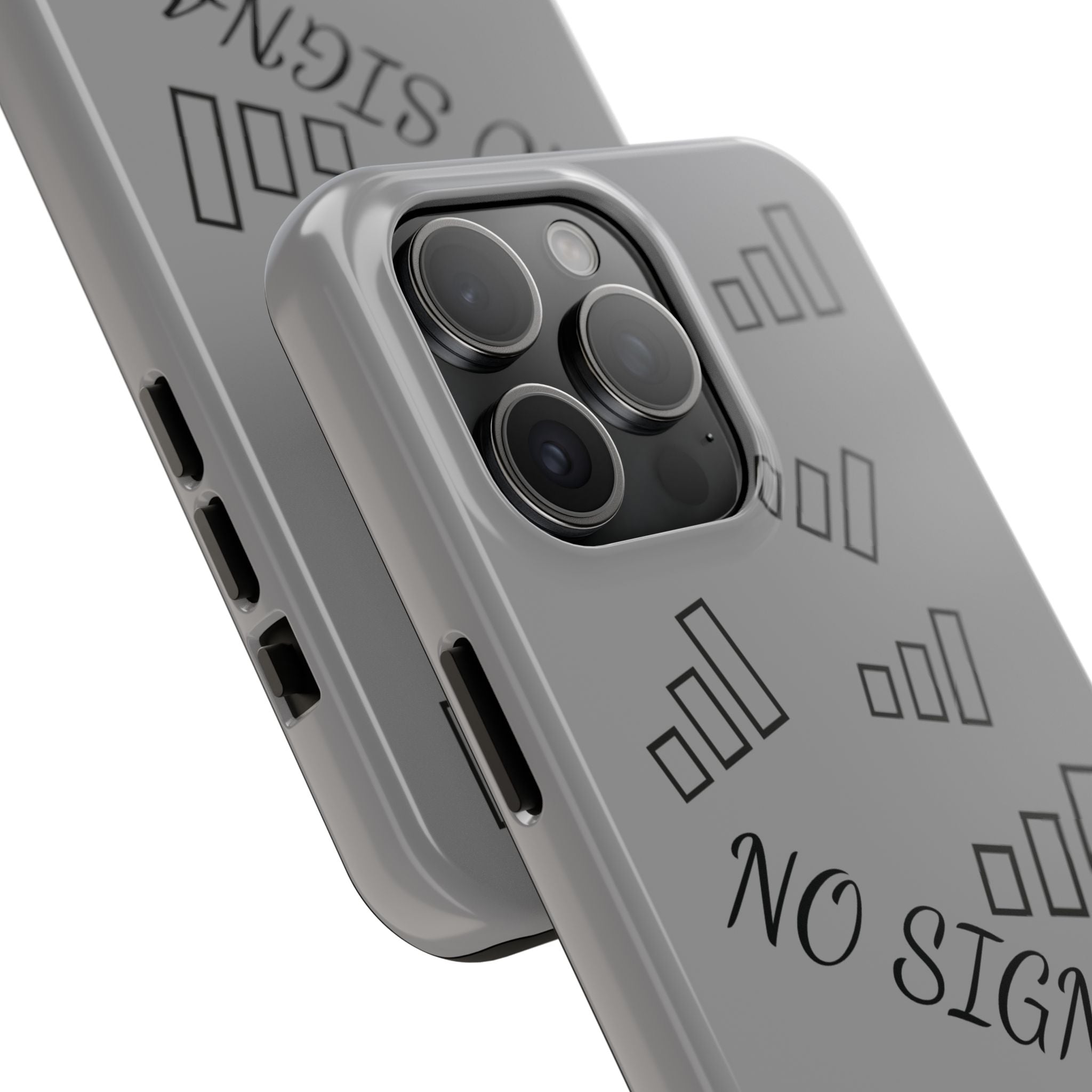 No Signal Tough Phone Case — Durable Protective Phone Case with 'No Signal' Design