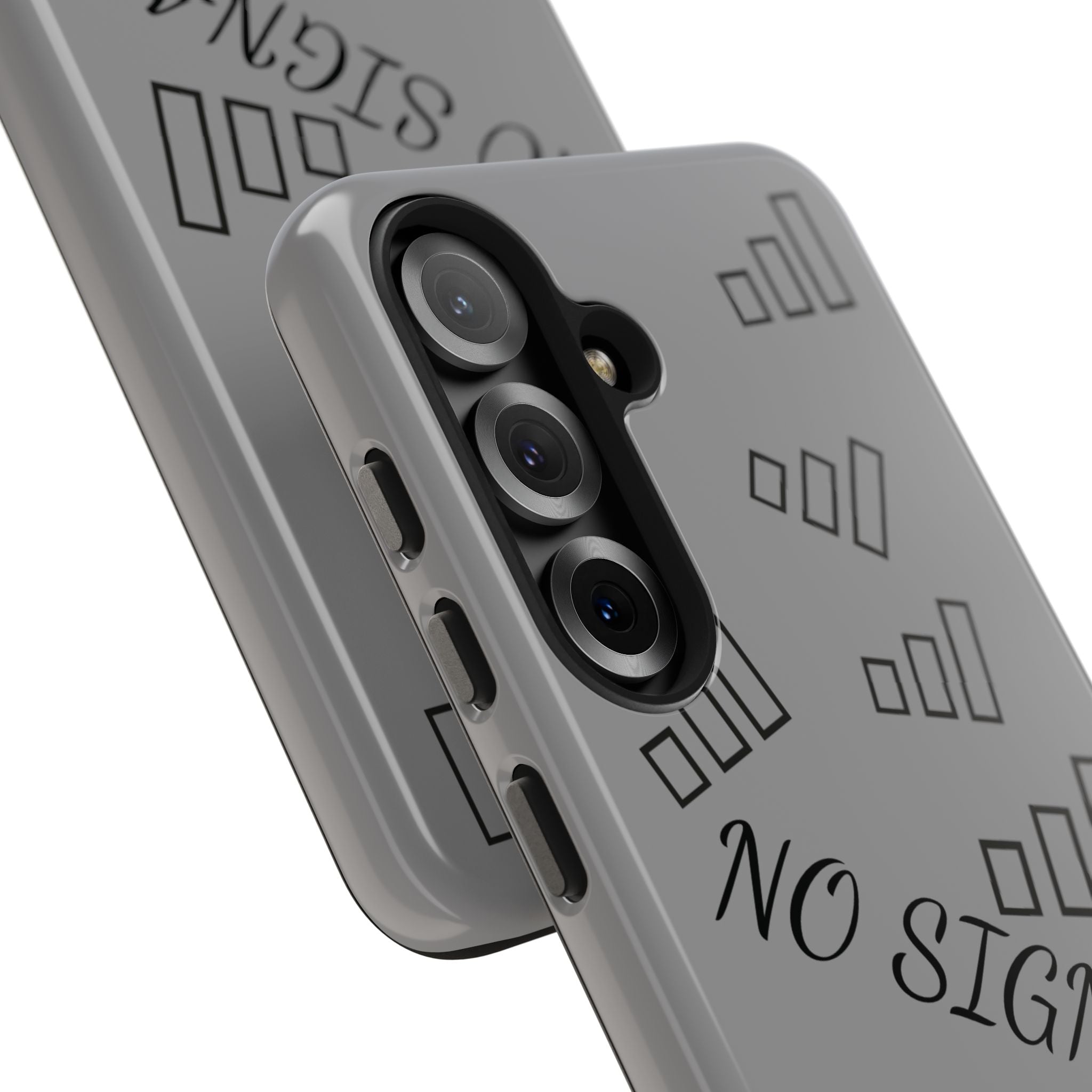 No Signal Tough Phone Case — Durable Protective Phone Case with 'No Signal' Design