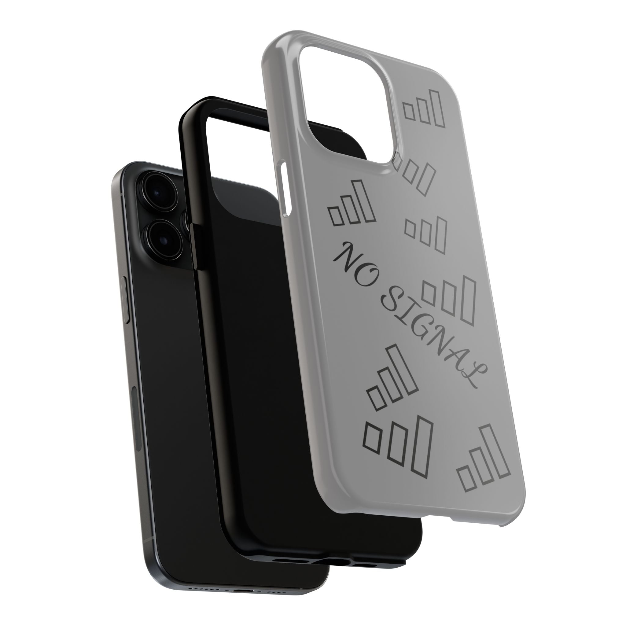 No Signal Tough Phone Case — Durable Protective Phone Case with 'No Signal' Design
