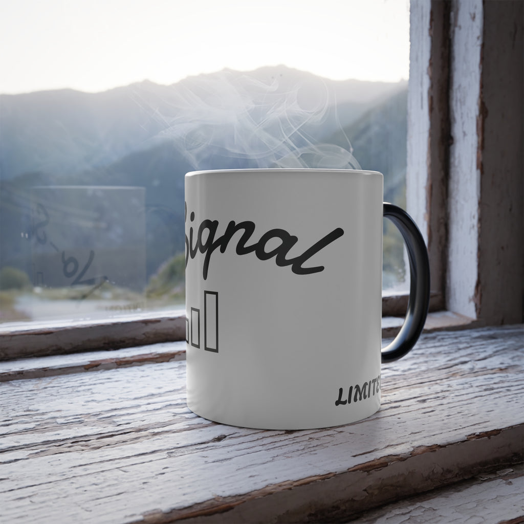 No-Signal Color Morphing Mug — Limited Edition 11oz