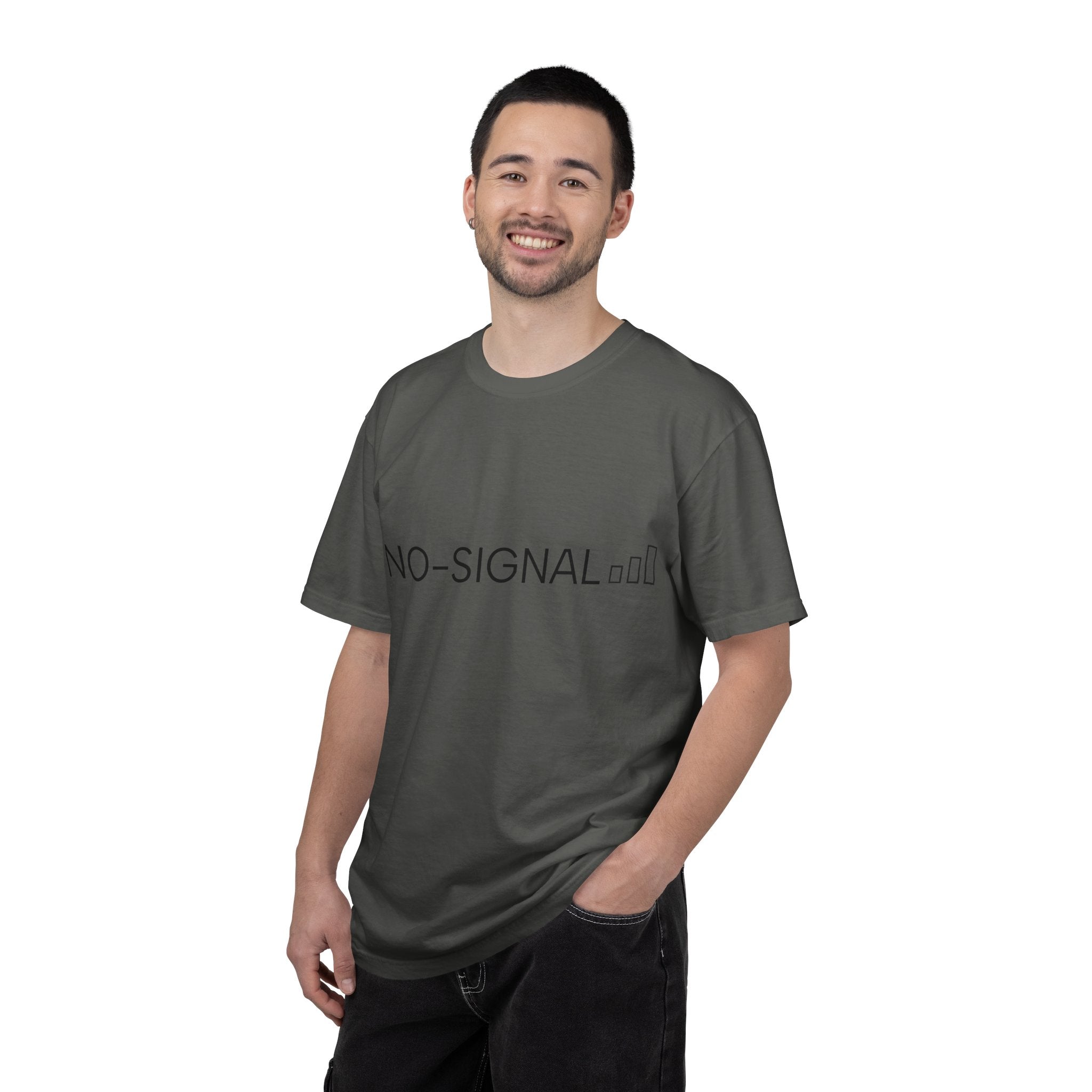 NO-SIGNAL graphic tee | Limited Edition text back T-Shirt