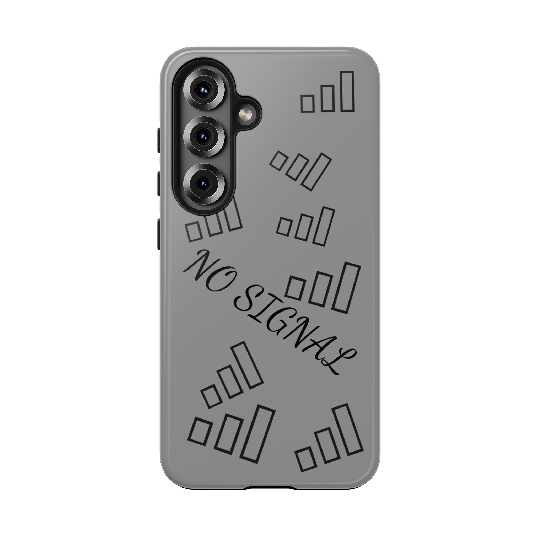 No Signal Tough Phone Case — Durable Protective Phone Case with 'No Signal' Design