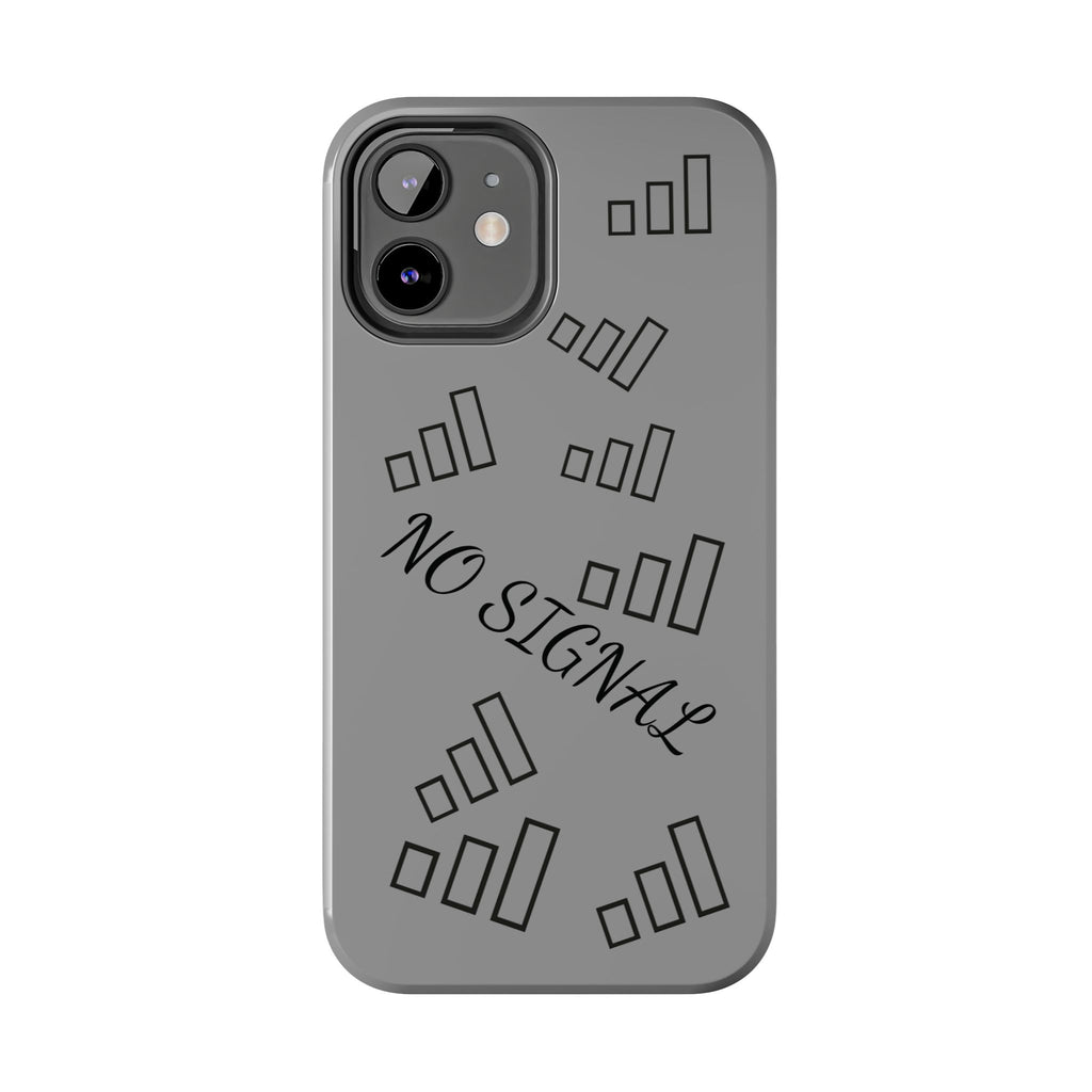 No Signal Tough Phone Case — Durable Protective Phone Case with 'No Signal' Design