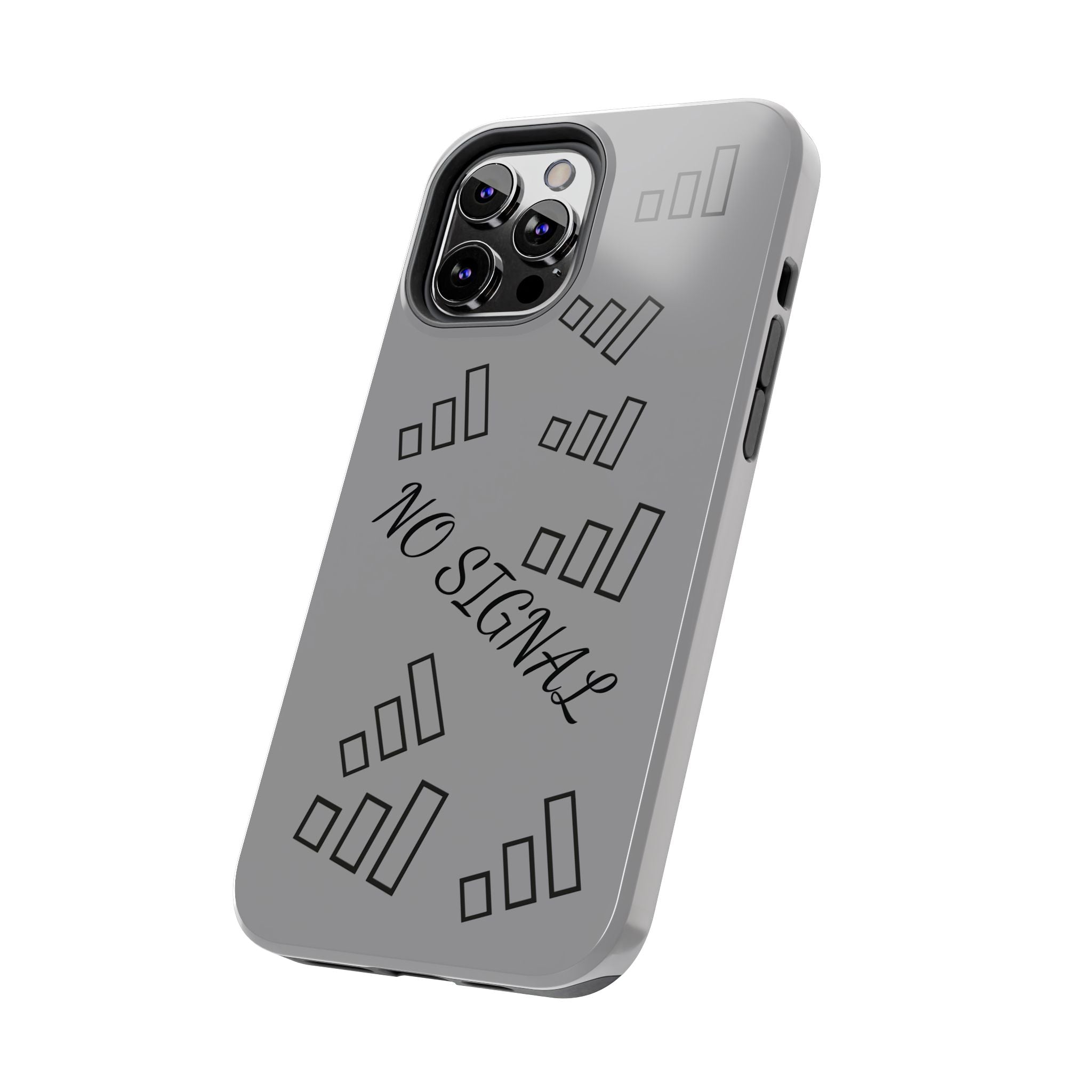 No Signal Tough Phone Case — Durable Protective Phone Case with 'No Signal' Design