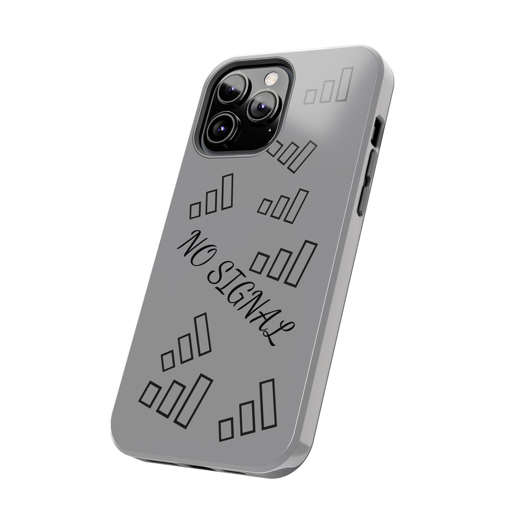 No Signal Tough Phone Case — Durable Protective Phone Case with 'No Signal' Design