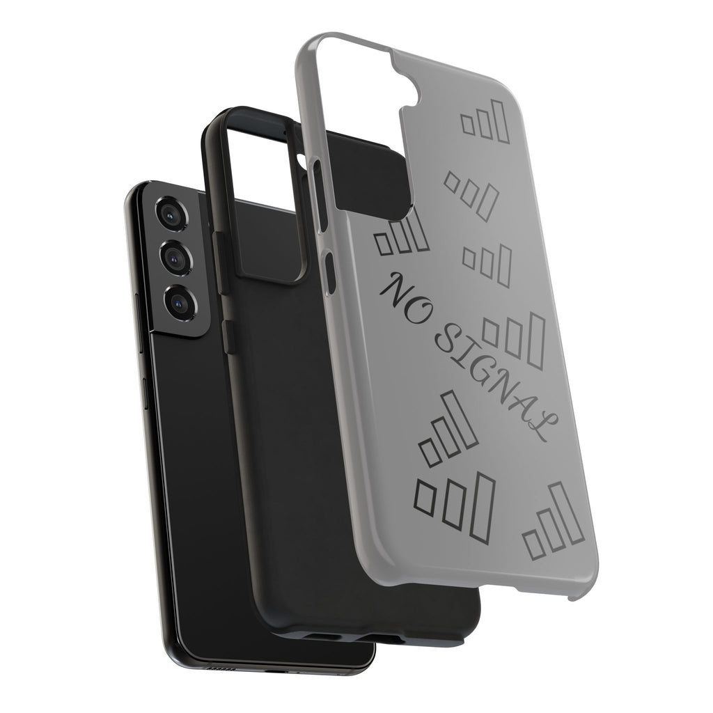 No Signal Tough Phone Case — Durable Protective Phone Case with 'No Signal' Design