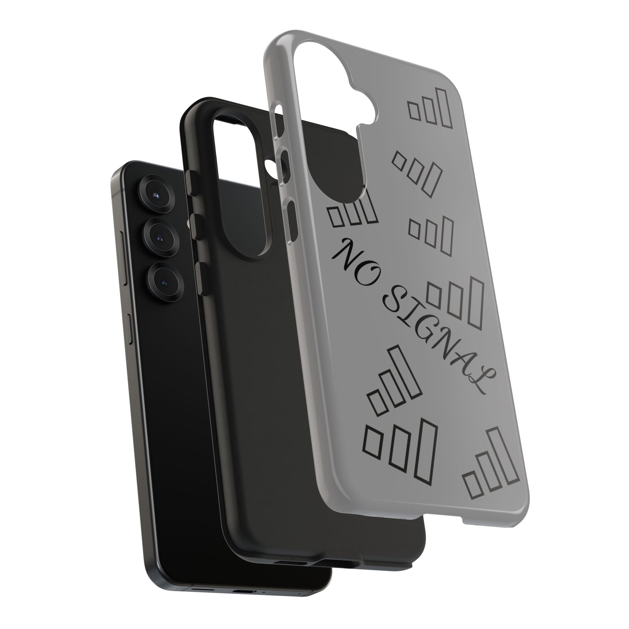 No Signal Tough Phone Case — Durable Protective Phone Case with 'No Signal' Design