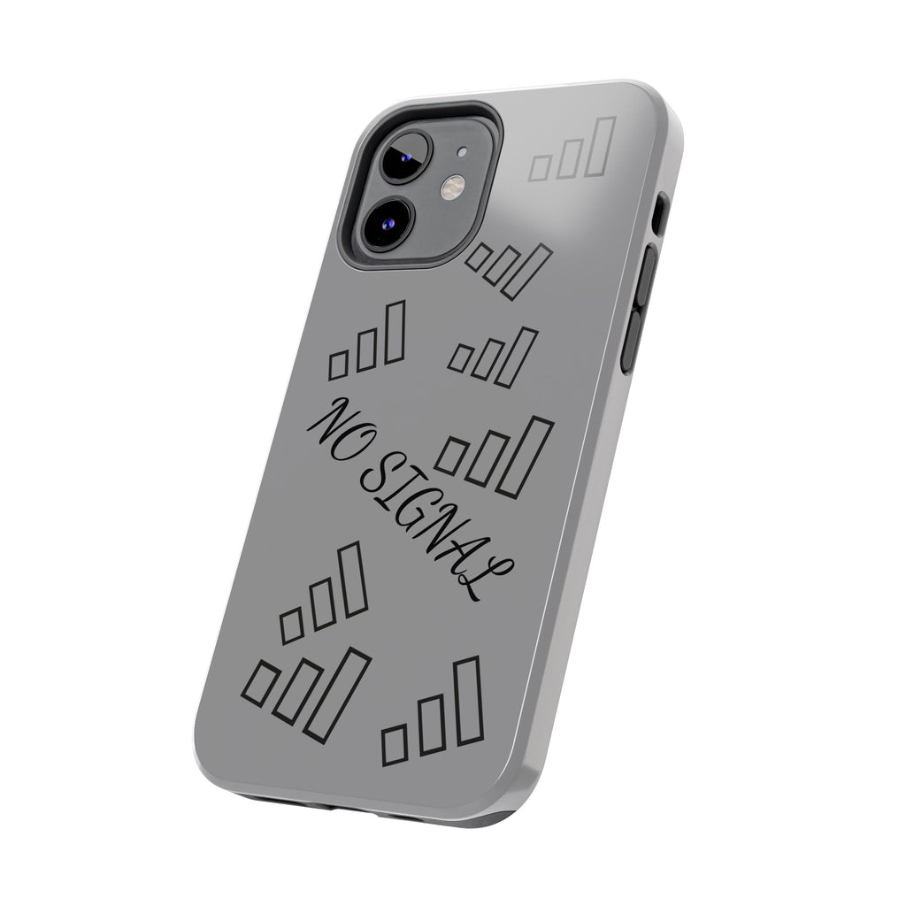 No Signal Tough Phone Case — Durable Protective Phone Case with 'No Signal' Design