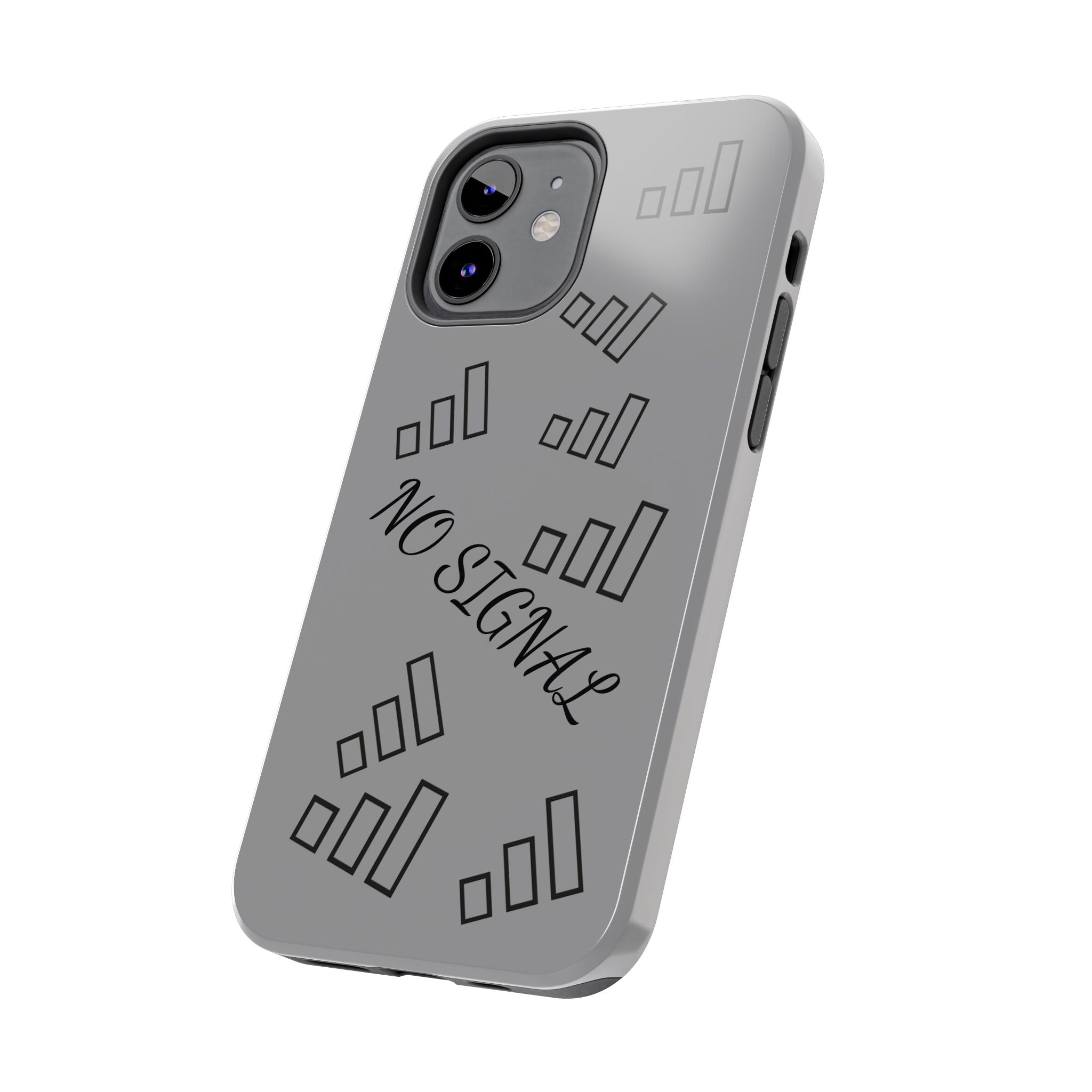 No Signal Tough Phone Case — Durable Protective Phone Case with 'No Signal' Design