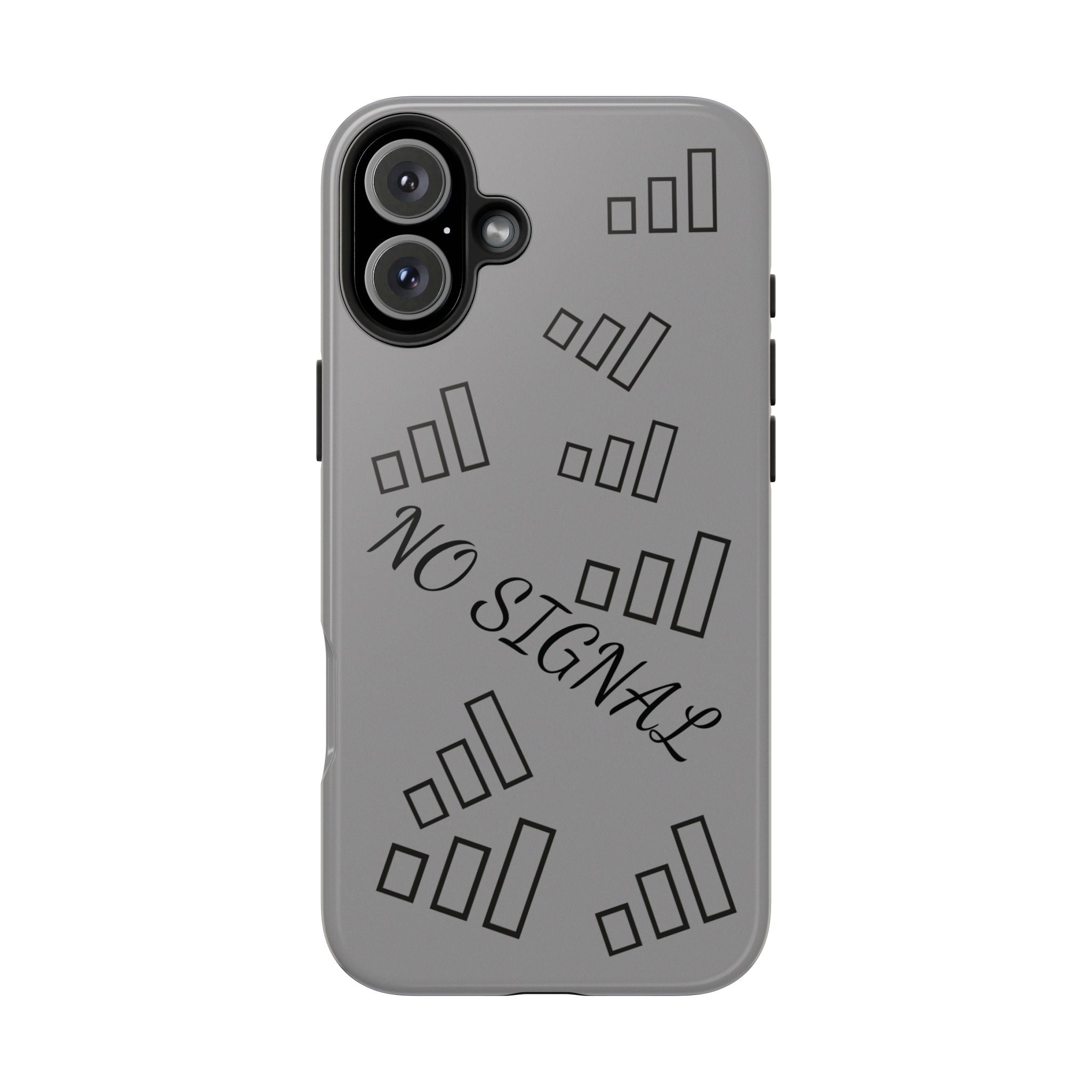 No Signal Tough Phone Case — Durable Protective Phone Case with 'No Signal' Design