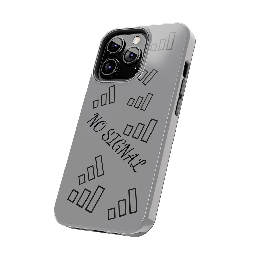 No Signal Tough Phone Case — Durable Protective Phone Case with 'No Signal' Design