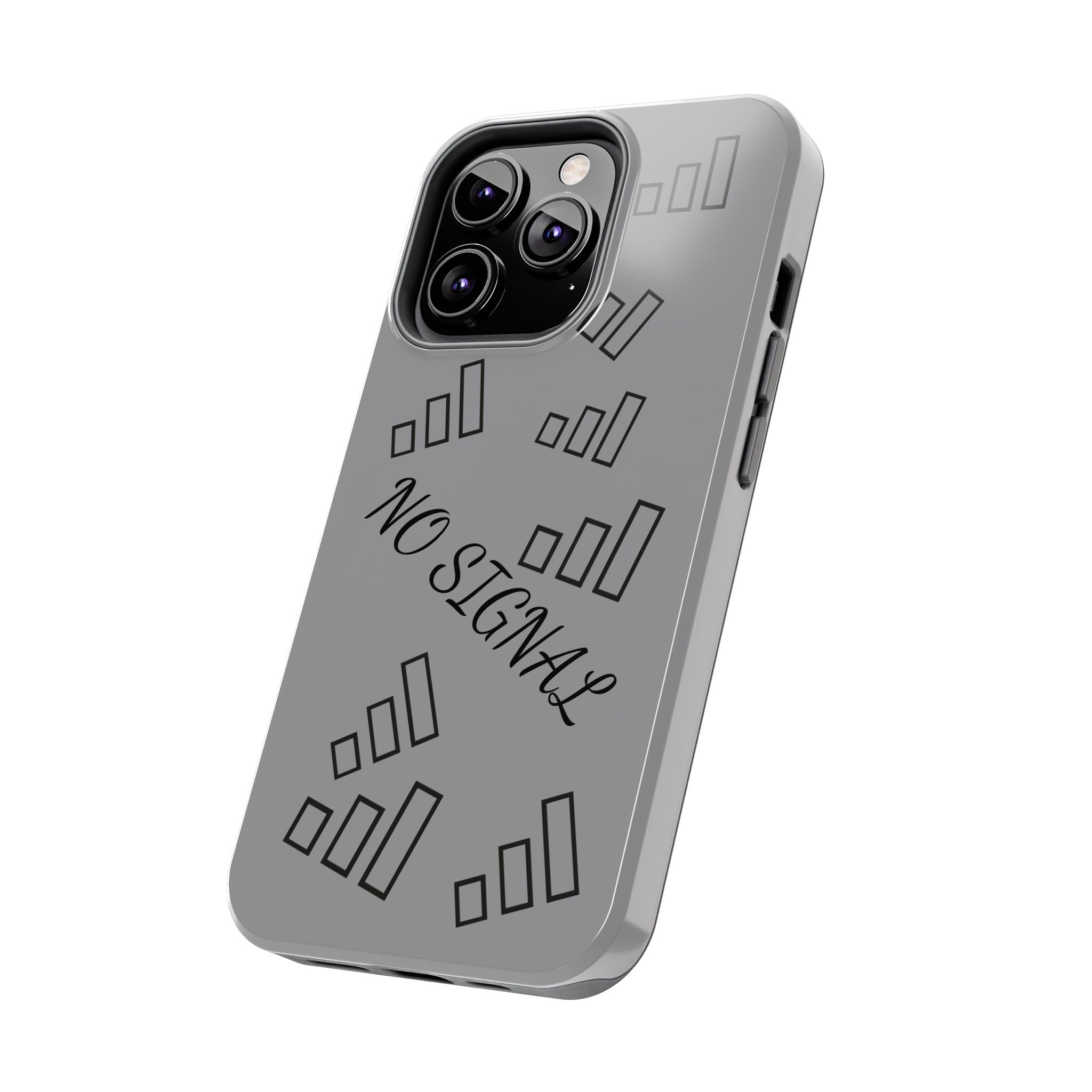 No Signal Tough Phone Case — Durable Protective Phone Case with 'No Signal' Design
