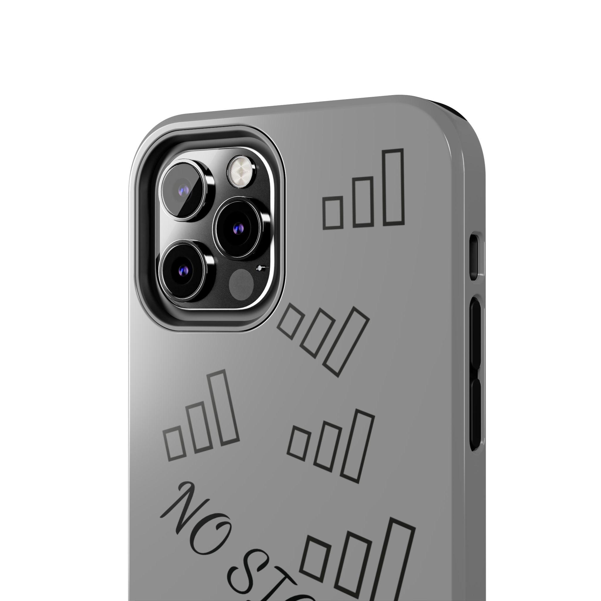 No Signal Tough Phone Case — Durable Protective Phone Case with 'No Signal' Design