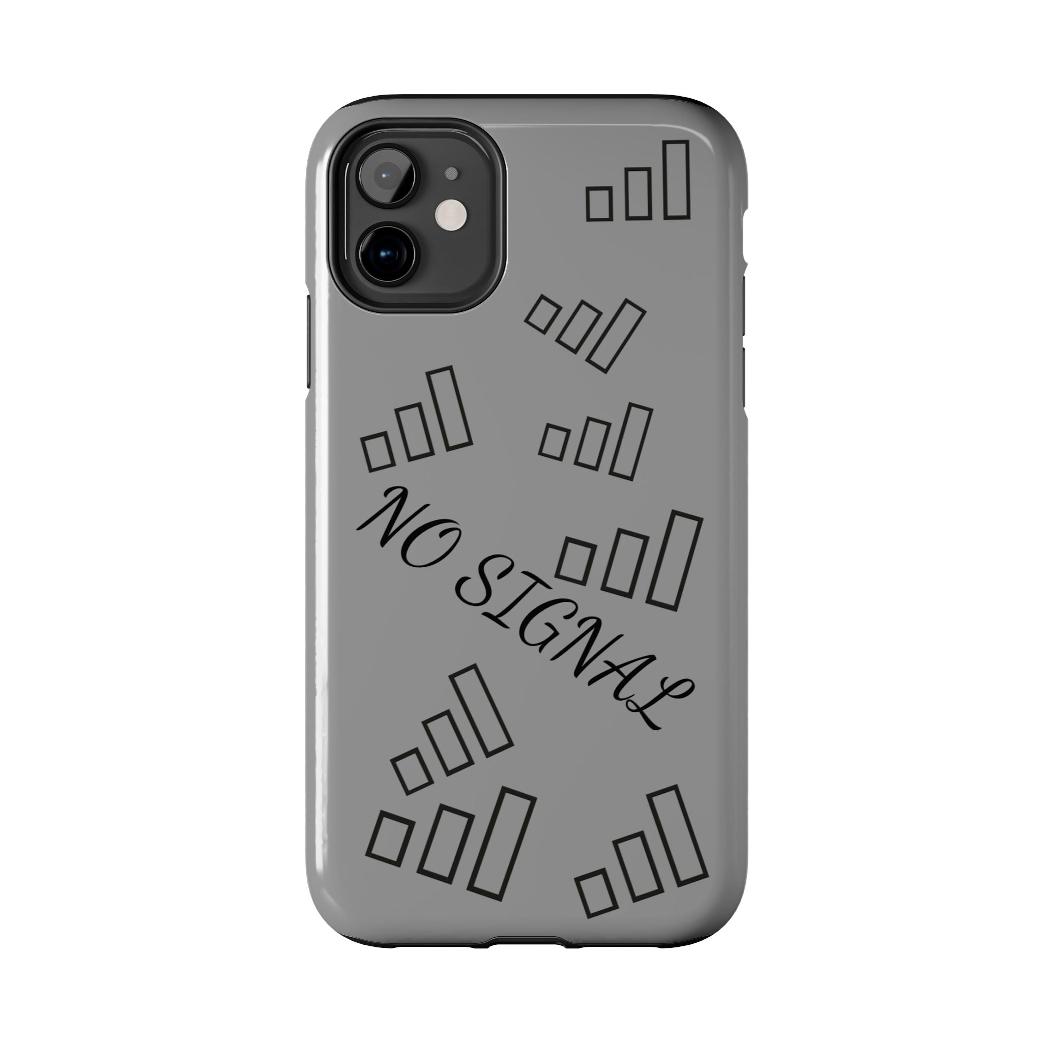 No Signal Tough Phone Case — Durable Protective Phone Case with 'No Signal' Design