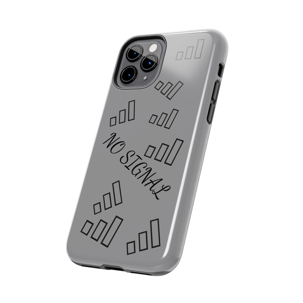 No Signal Tough Phone Case — Durable Protective Phone Case with 'No Signal' Design