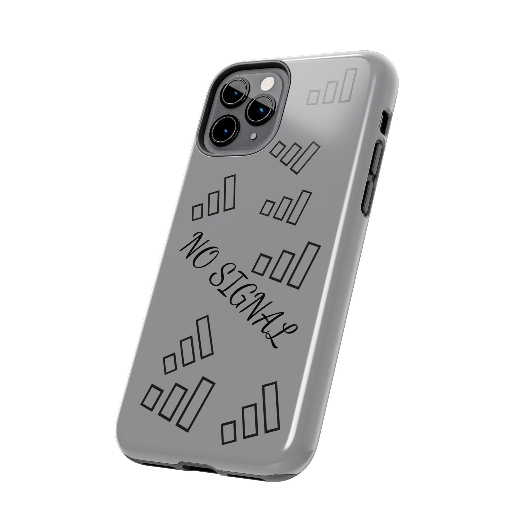 No Signal Tough Phone Case — Durable Protective Phone Case with 'No Signal' Design