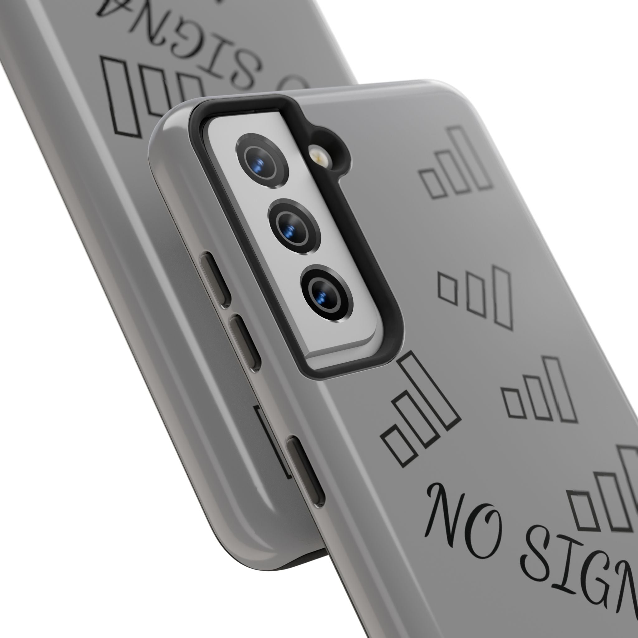 No Signal Tough Phone Case — Durable Protective Phone Case with 'No Signal' Design