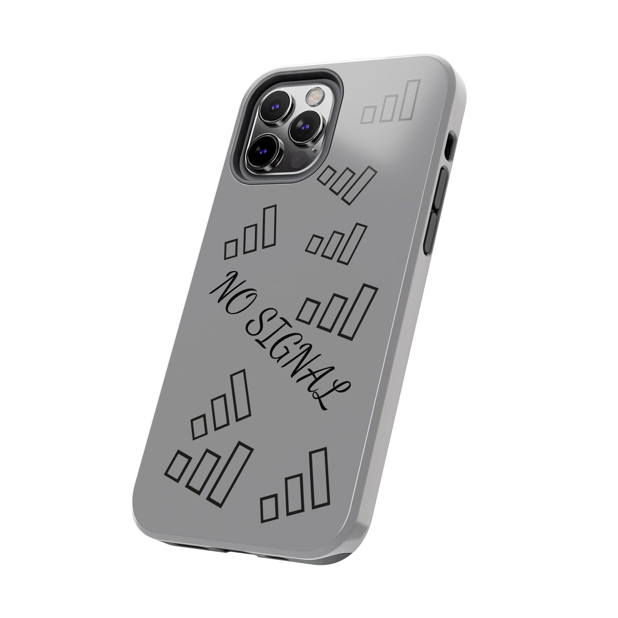 No Signal Tough Phone Case — Durable Protective Phone Case with 'No Signal' Design