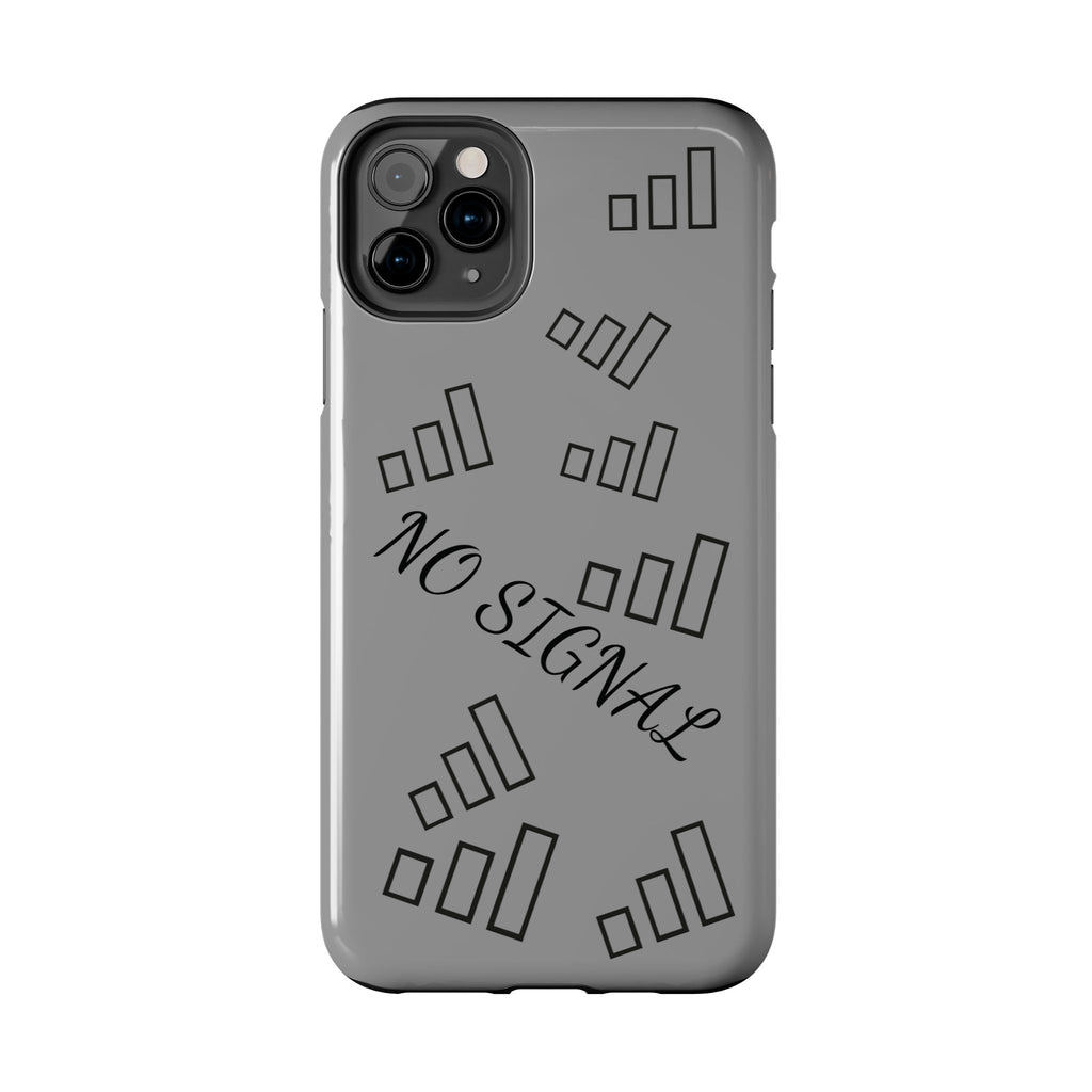 No Signal Tough Phone Case — Durable Protective Phone Case with 'No Signal' Design
