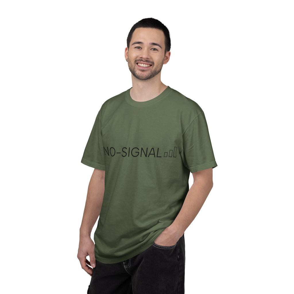 NO-SIGNAL graphic tee | Limited Edition text back T-Shirt