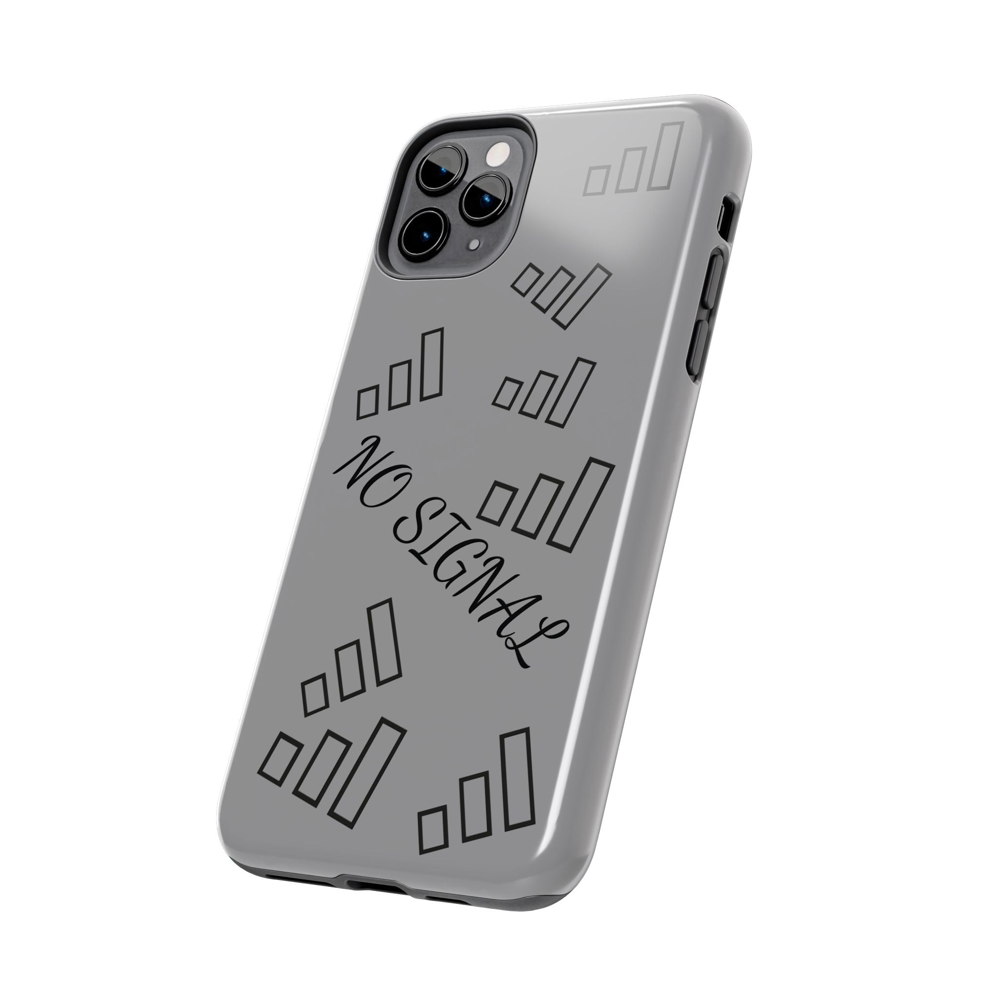 No Signal Tough Phone Case — Durable Protective Phone Case with 'No Signal' Design