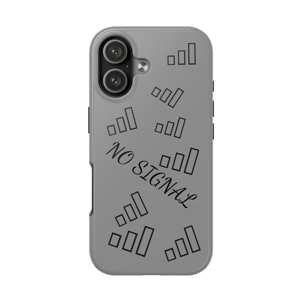 No Signal Tough Phone Case — Durable Protective Phone Case with 'No Signal' Design
