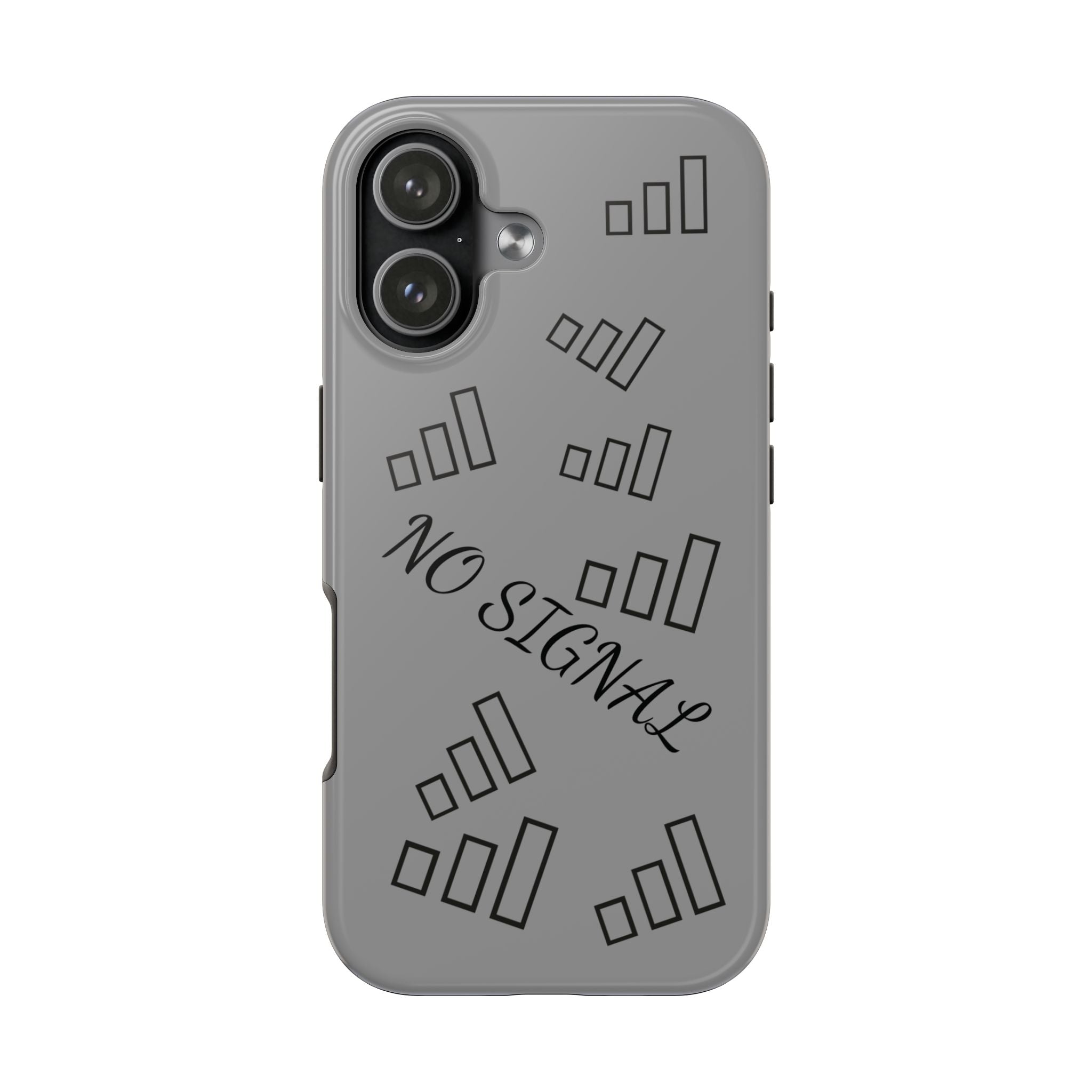 No Signal Tough Phone Case — Durable Protective Phone Case with 'No Signal' Design