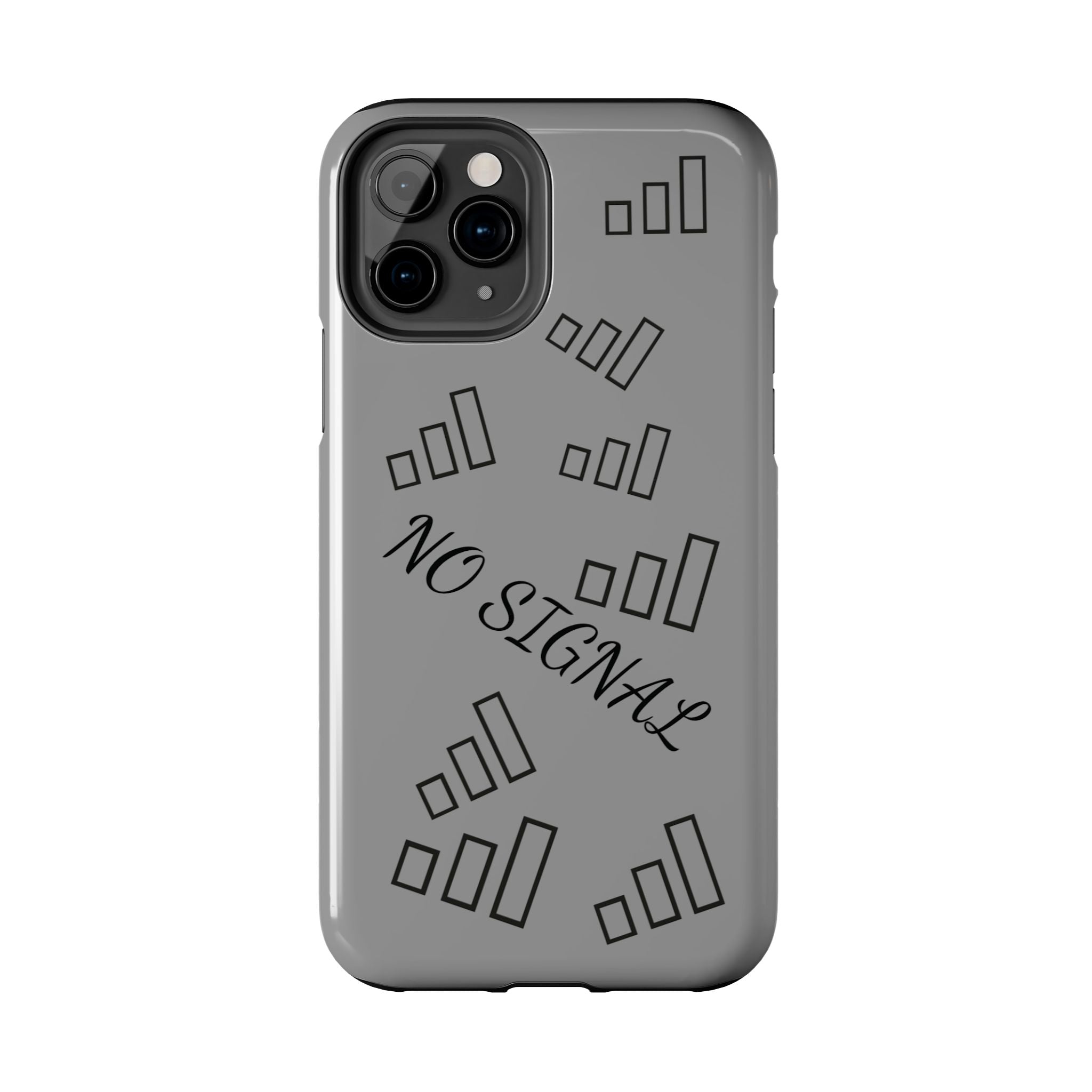 No Signal Tough Phone Case — Durable Protective Phone Case with 'No Signal' Design