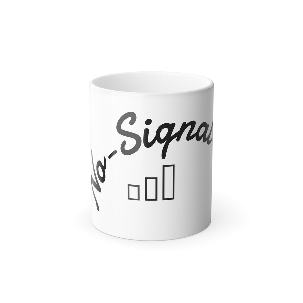 No-Signal Color Morphing Mug — Limited Edition 11oz