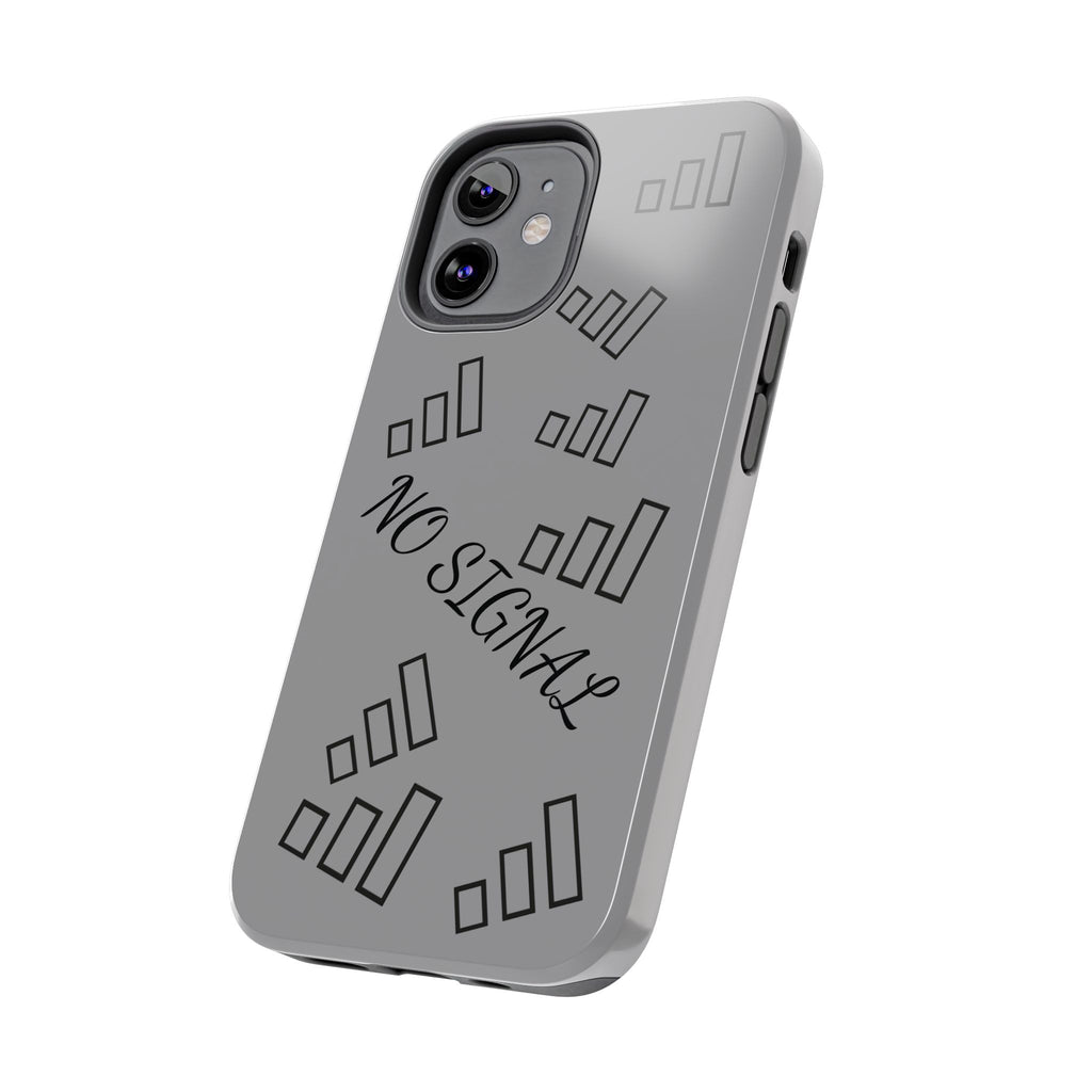 No Signal Tough Phone Case — Durable Protective Phone Case with 'No Signal' Design