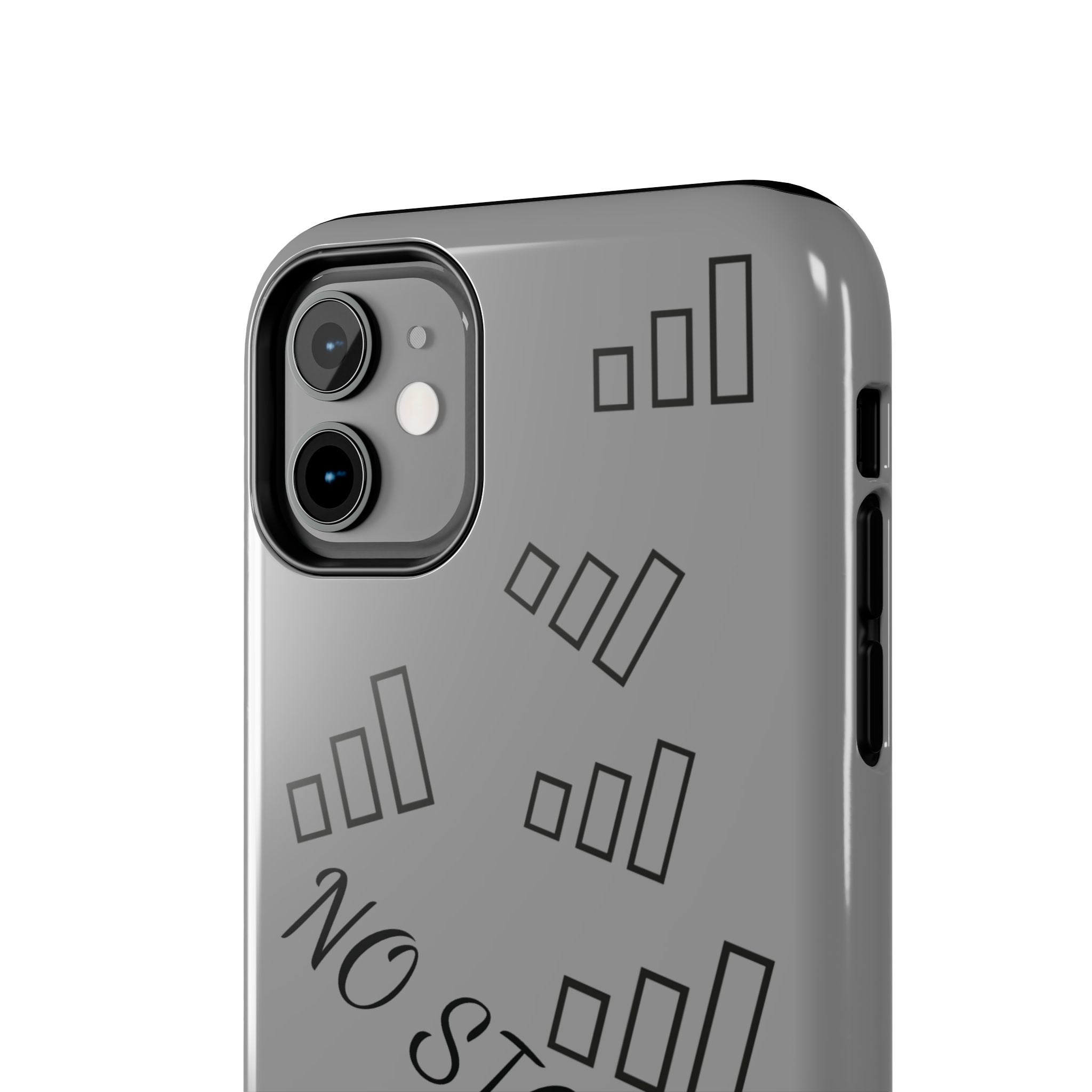 No Signal Tough Phone Case — Durable Protective Phone Case with 'No Signal' Design