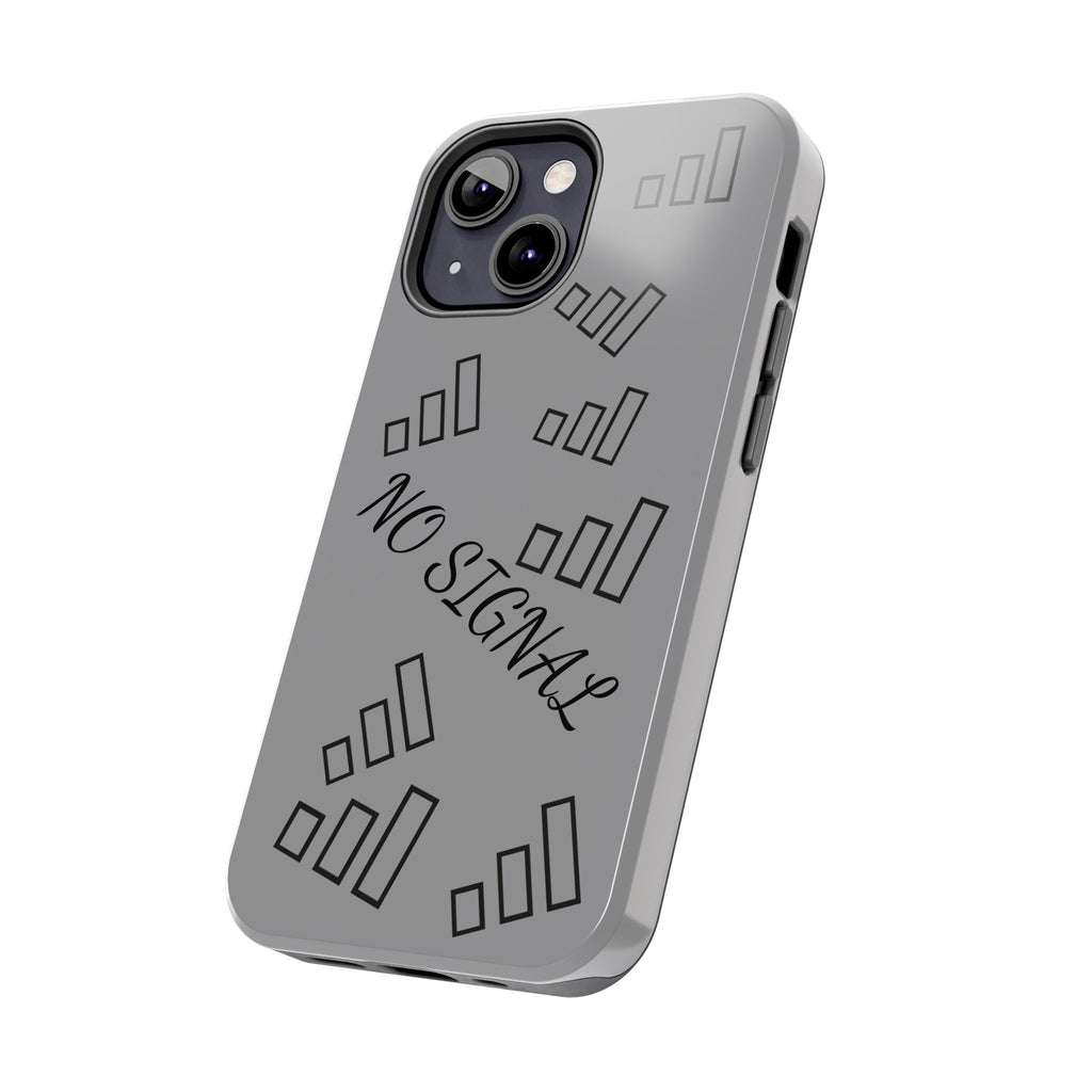No Signal Tough Phone Case — Durable Protective Phone Case with 'No Signal' Design