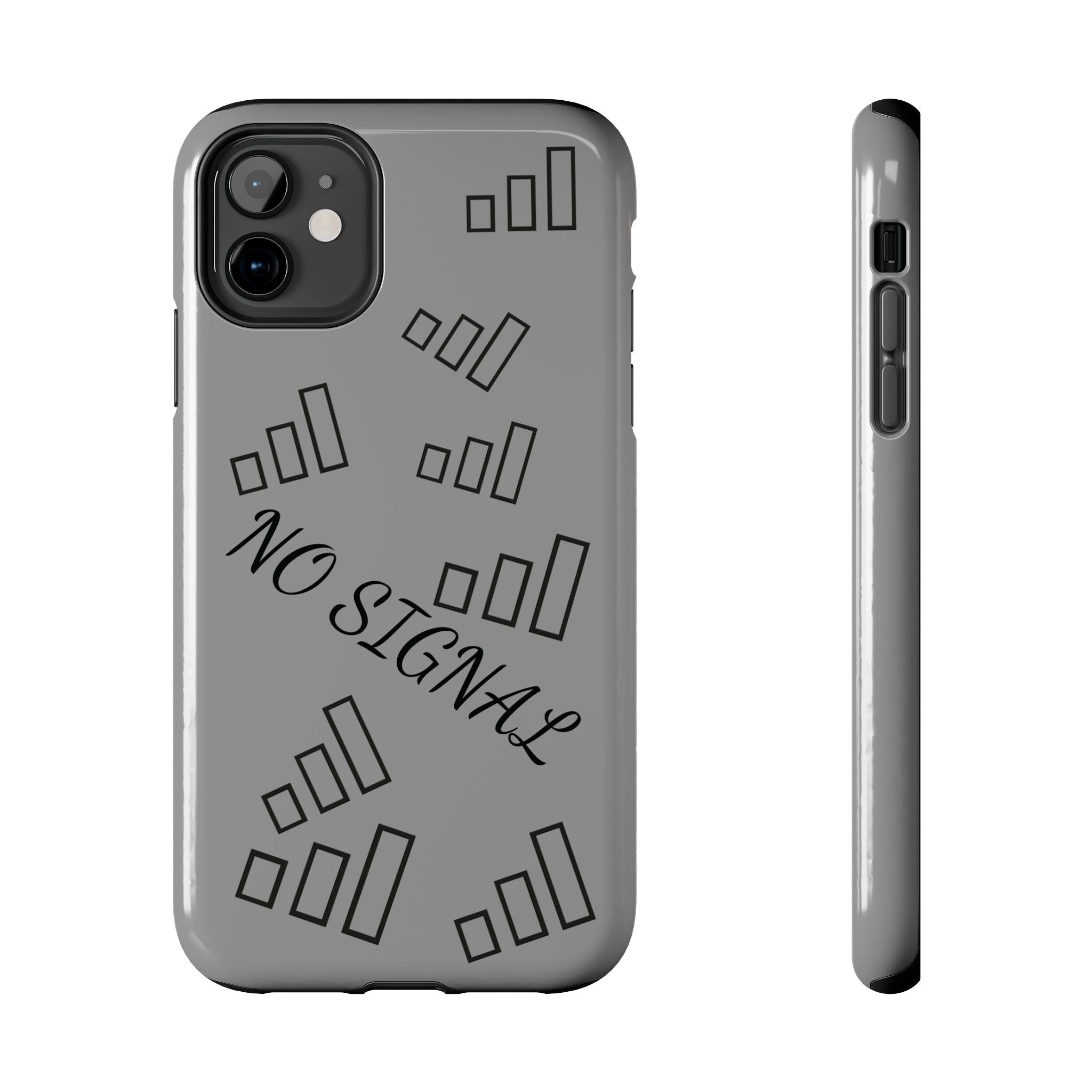 No Signal Tough Phone Case — Durable Protective Phone Case with 'No Signal' Design