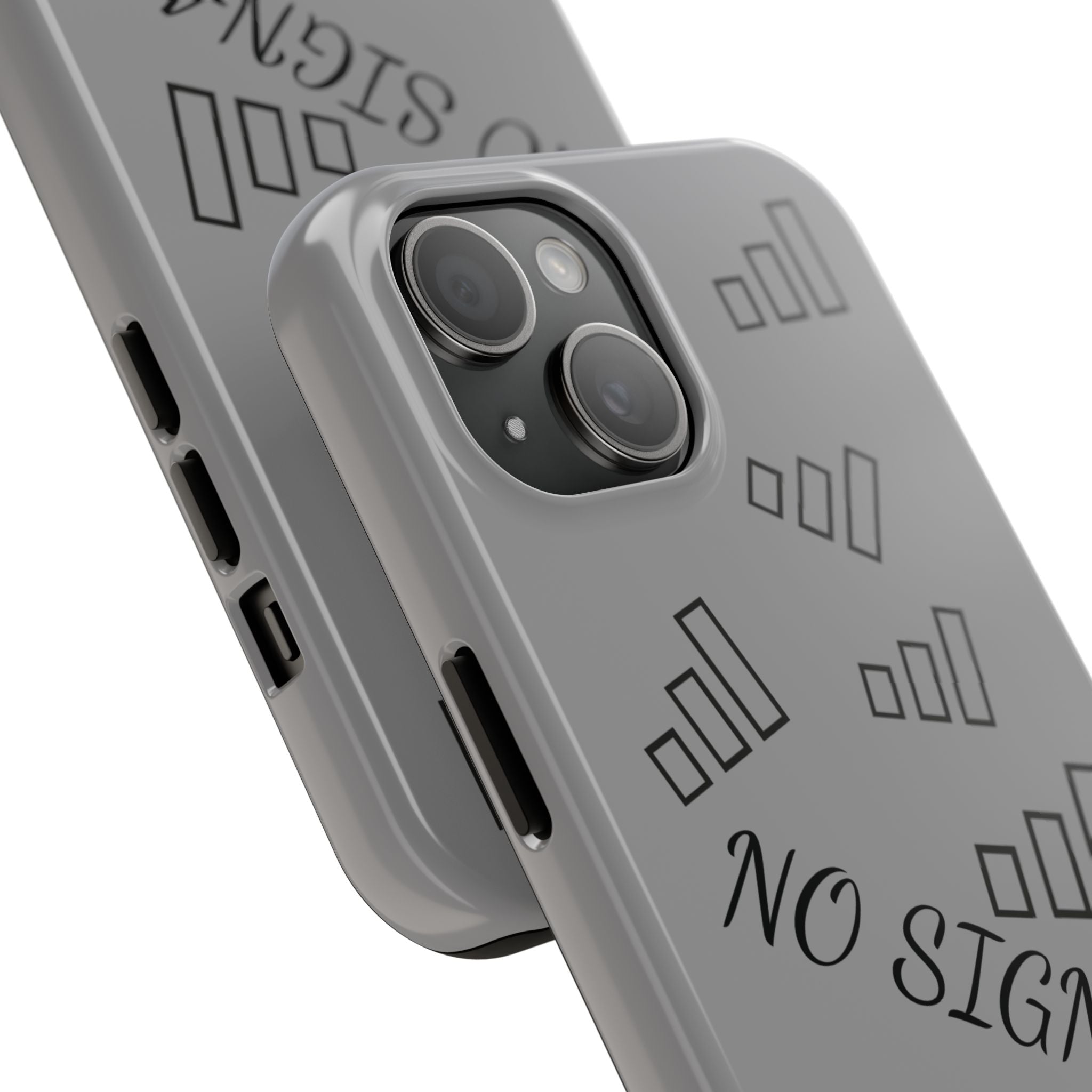 No Signal Tough Phone Case — Durable Protective Phone Case with 'No Signal' Design