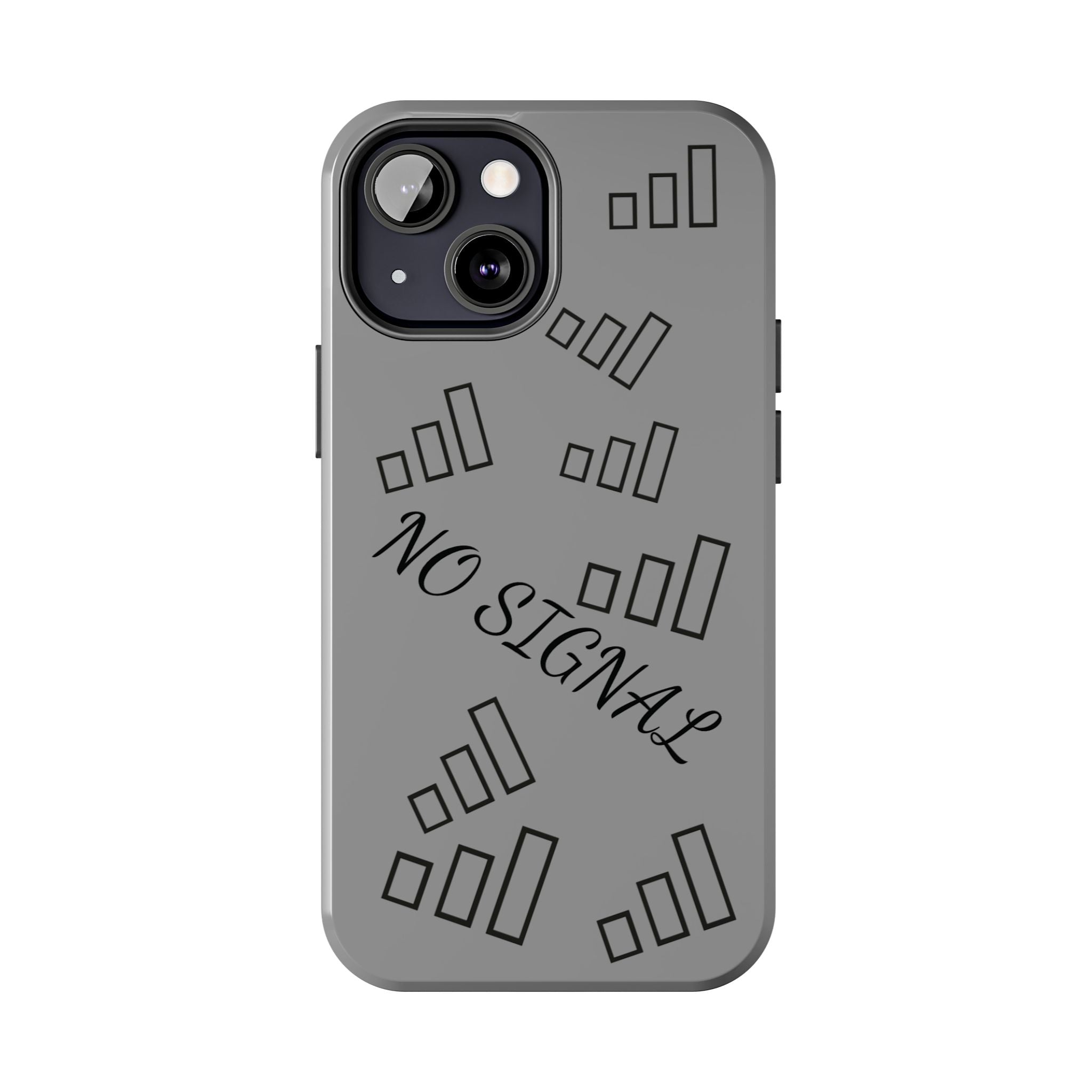 No Signal Tough Phone Case — Durable Protective Phone Case with 'No Signal' Design