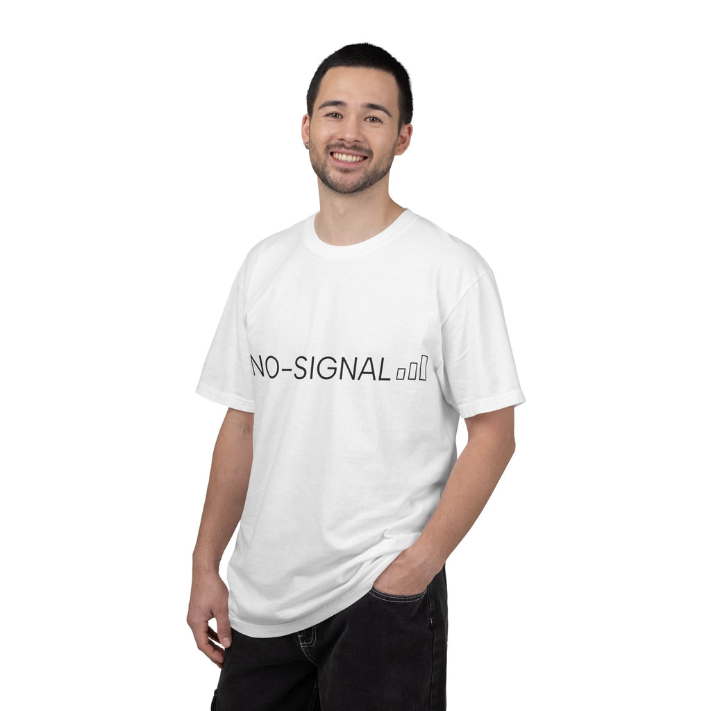 NO-SIGNAL graphic tee | Limited Edition text back T-Shirt