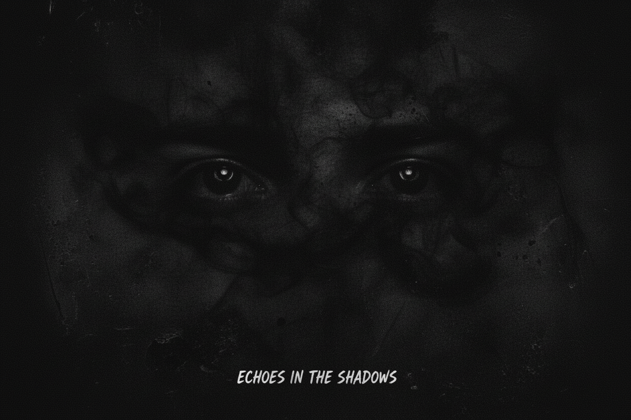 Eyes fading into darkness - darker version
